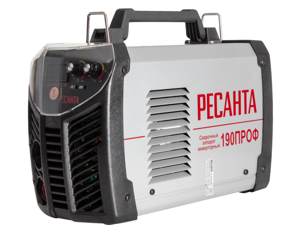 Сварочный инвертор для ручной дуговой сварки  «РЕСАНТА» САИ 190ПРОФ